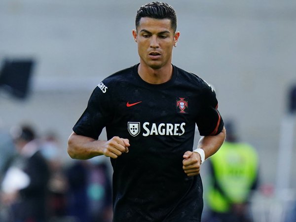 Penyerang Manchester United, Cristiano Ronaldo.