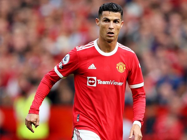 Penyerang Manchester United, Cristiano Ronaldo.