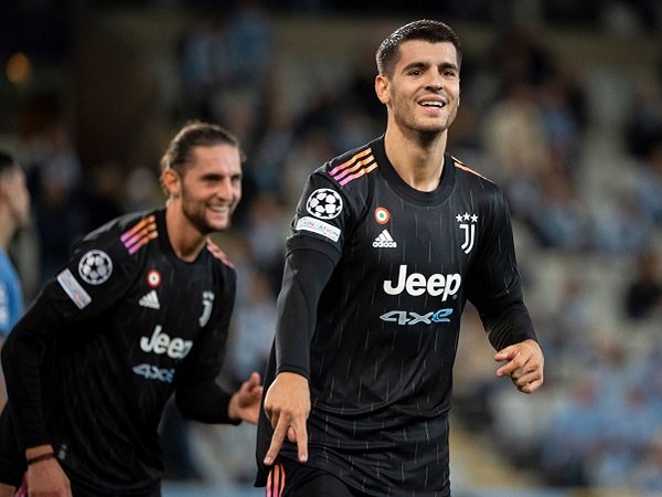 Alvaro Morata sebut Juventus tak pernah panik.