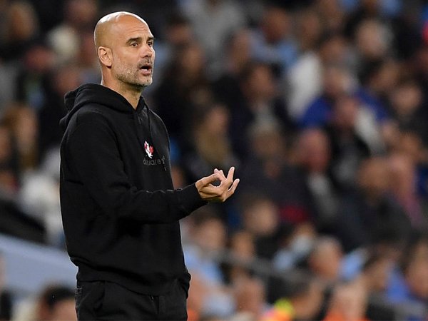 Manajer Manchester City. Pep Guardiola.