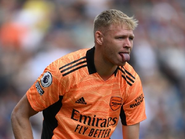 Aaron Ramsdale mempertahankan clean sheet ketiganya untuk Arsenal