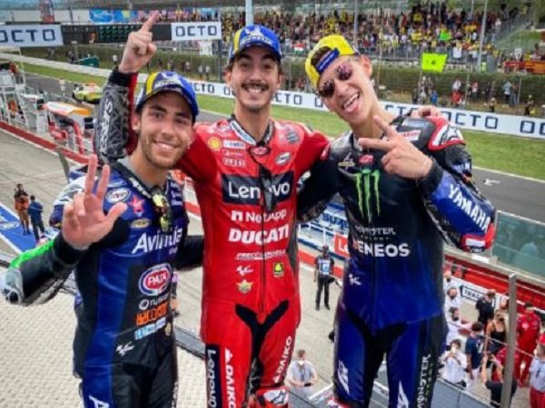 Klasemen sementara usai MotoGP San Marino.