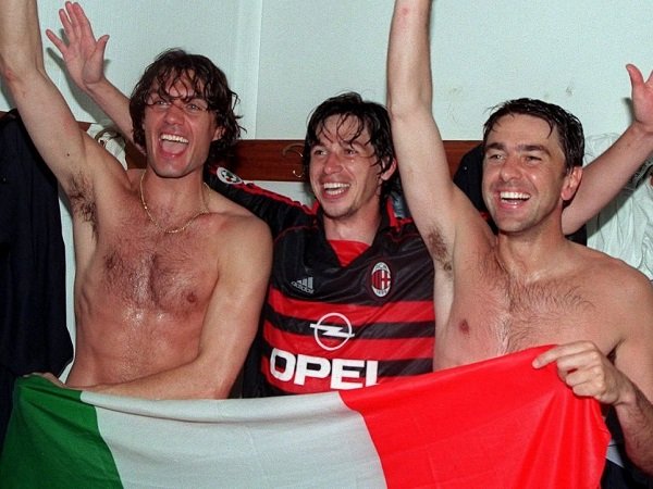 Alessandro Costacurta dan Paolo Maldini