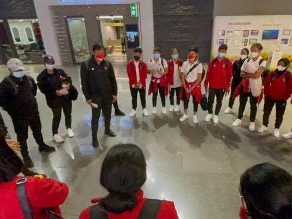 Timnas wanita Indonesia tiba di Tajikistan