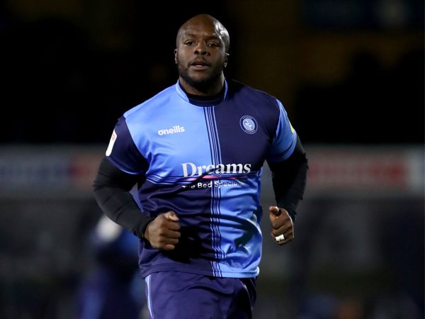 Penyerang Wycombe, Adebayo Akinfenwa.