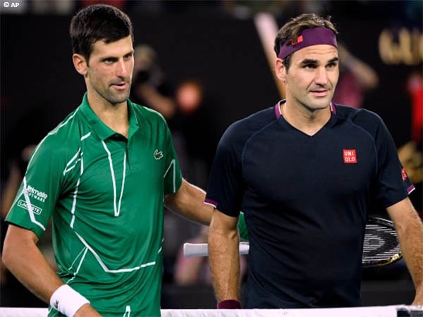 Roger Federer puji prestasi memukau Novak Djokovic di Grand Slam musim 2021