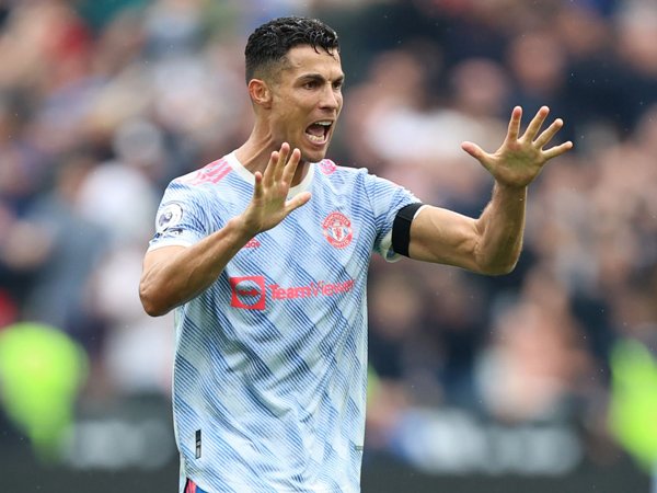 Penyerang Manchester United, Cristiano Ronaldo.