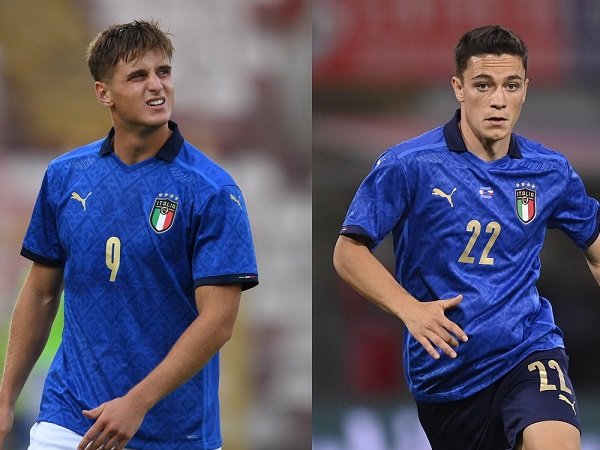 Lorenzo Colombo dan Giacomo Raspadori