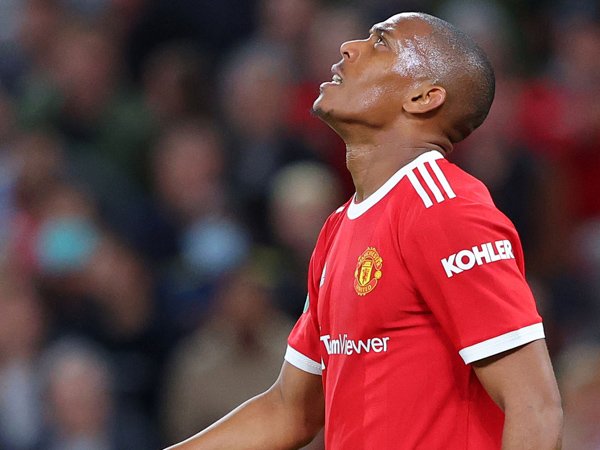 Penyerang Manchester United, Anthony Martial.