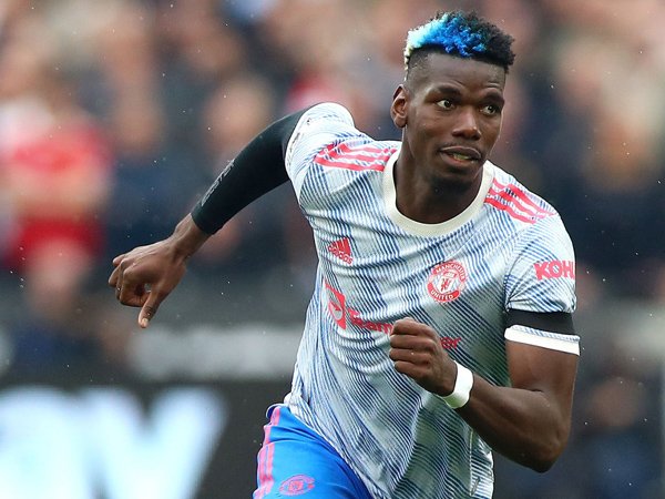 Gelandang Manchester United, Paul Pogba.