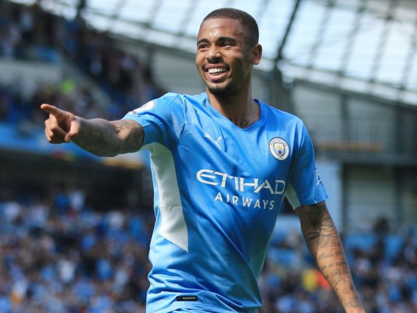 Penyerang Manchester City, Gabriel Jesus.
