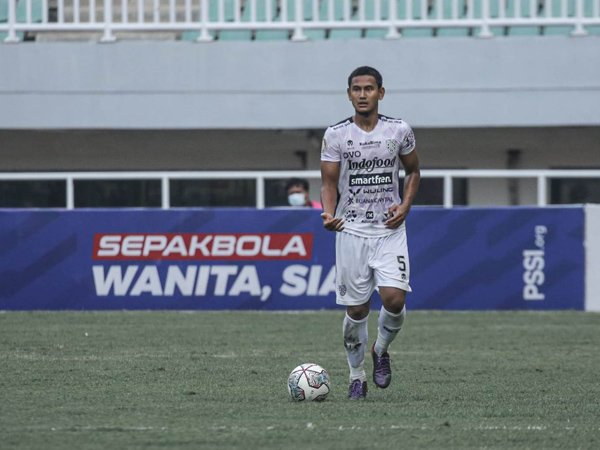 Pemain bertahan Bali United, Haudi Abdillah
