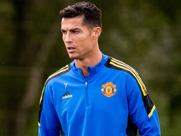 Penyerang Manchester United, Cristiano Ronaldo.