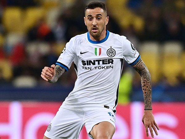 Gelandang Inter Milan, Mattias Vecino.