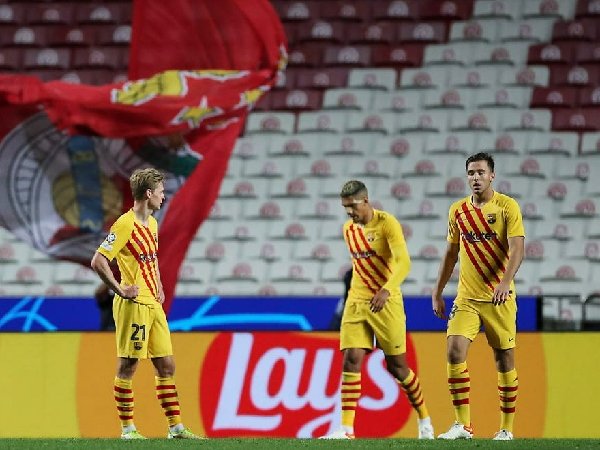 Barcelona menderita kekalahan berurut-turut di Liga Champions