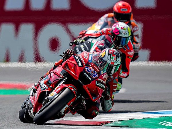 Hasil gemilang dicatat pebalap Ducati, Jack Miller.