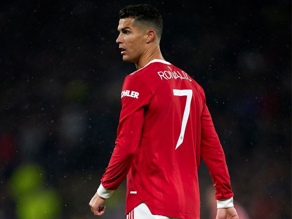 Penyerang Manchester United, Cristiano Ronaldo.