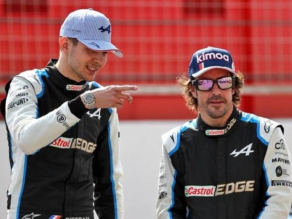 Fernando Alonso bersyukur punya tandem seperti Esteban Ocon.