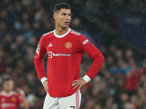 Penyerang Manchester United, Cristiano Ronaldo.