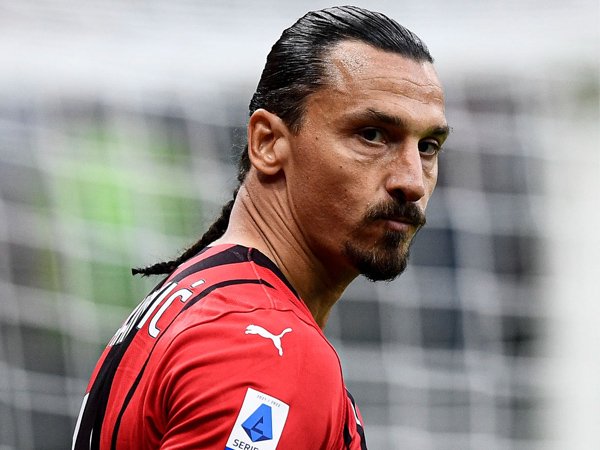 Striker AC Milan, Zlatan Ibrahimovic.