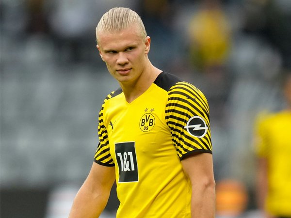 Striker Borussia Dortmund, Erling Haaland.