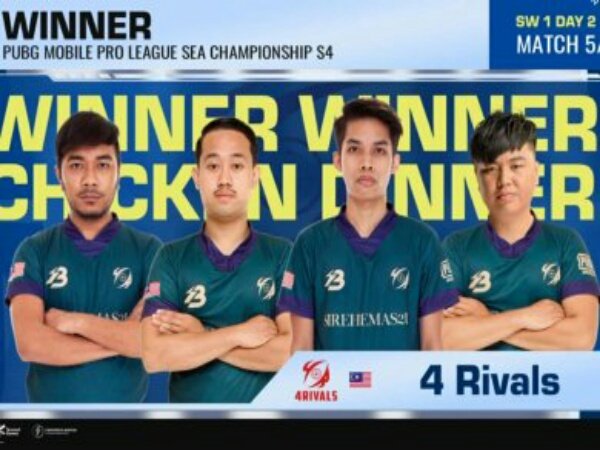 Hasil Super Weekend 1D2 PMPL SEA S4: 4Rivals Kudeta BTR RA dari Puncak