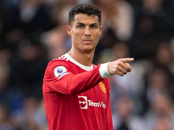 Penyerang Manchester United, Cristiano Ronaldo.