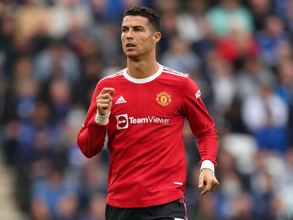 Penyerang Manchester United, Cristiano Ronaldo.