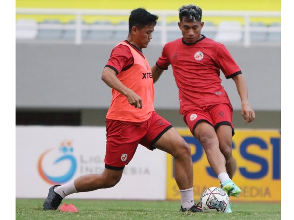 Latihan skuat Semen Padang FC