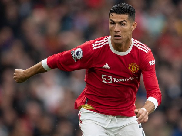 Penyerang Manchester United, Cristiano Ronaldo.