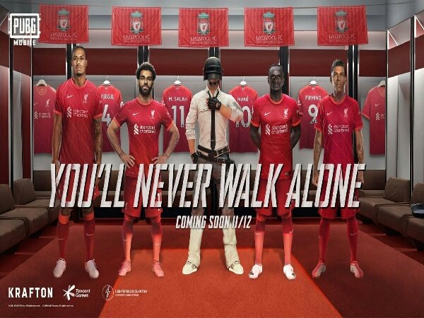 Kolaborasi PUBG Mobile x Liverpool Hadirkan Skin Ransel Permanen