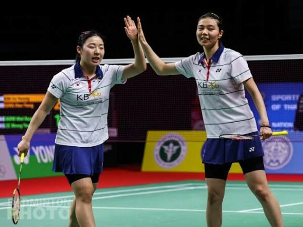 Korea Selatan Pastikan Gelar Ganda Putri di French Open 2021