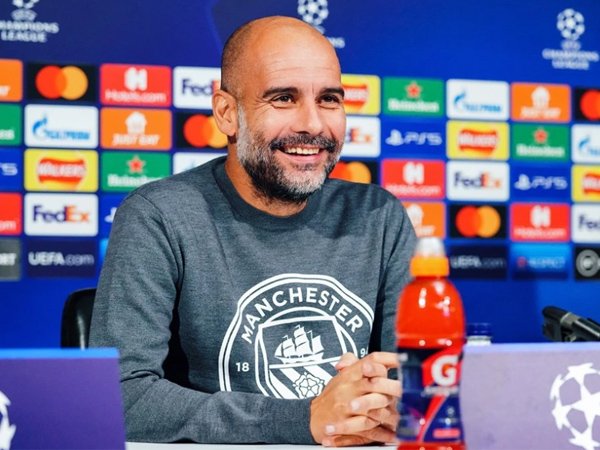 Manajer Manchester City, Pep Guardiola.