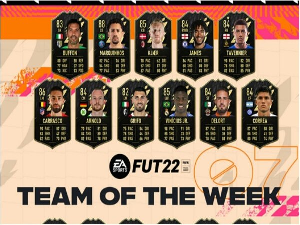 FIFA 22 TOTW 7 Rilis, Berikut Daftar Para Pemainnya