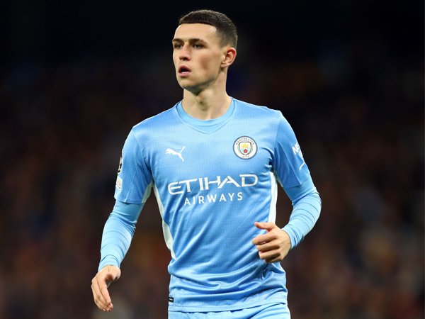 Gelandang Manchester City, Phil Foden.