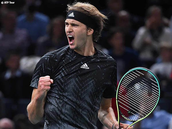 Alexander Zverev eleminasi Casper Ruud dari Paris Masters 2021