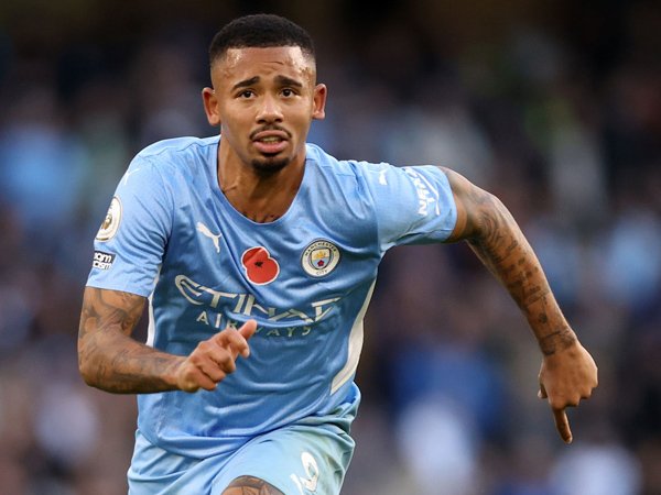 Penyerang Manchester City, Gabriel Jesus.