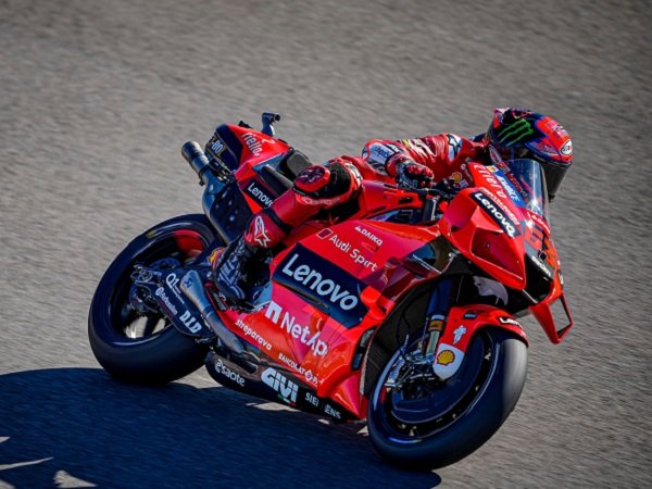 Hasil gemilang diraih Francesco Bagnaia.