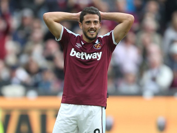 Gelandang West Ham United, Pablo Fornals.