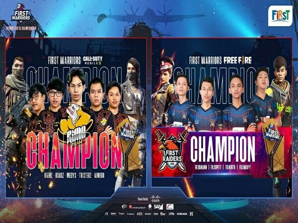 First Raiders dan RIMO SADEWA Jadi Juara di First Warriors