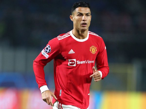 Penyerang Manchester United, Cristiano Ronaldo.