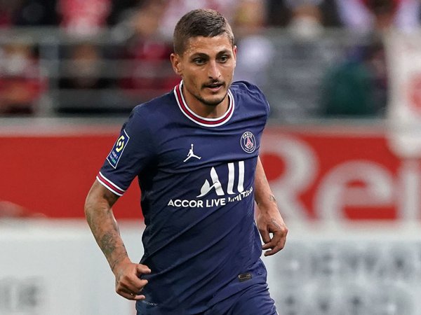 Gelandang Paris Saint-Germain, Marco Verratti.