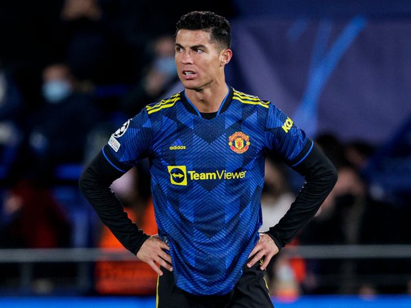Penyerang Manchester United, Cristiano Ronaldo.