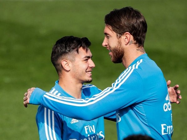 Brahim Diaz dan Sergio Ramos