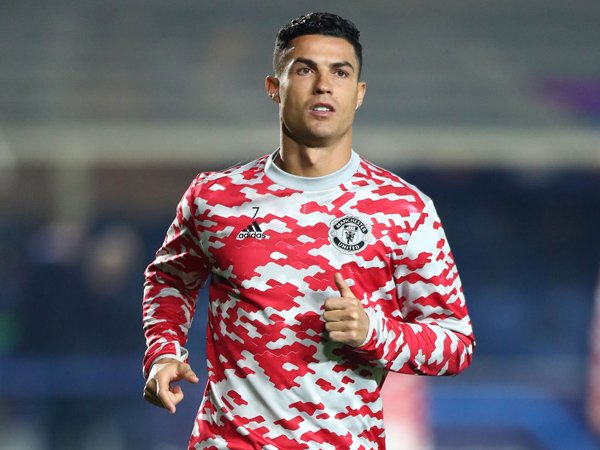 Penyerang Manchester United, Cristiano Ronaldo.