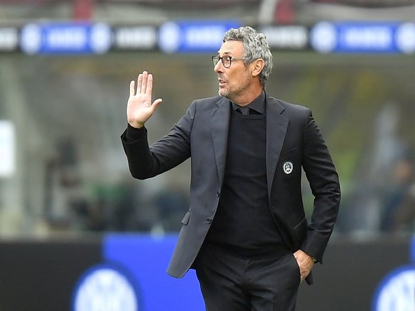 Udinese resmi mencopot Luca Gotti dari jabatannya sebagai pelatih kepala / via Reuters