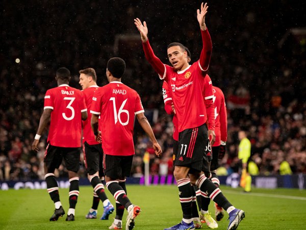 Striker Manchester United, Mason Greenwood.