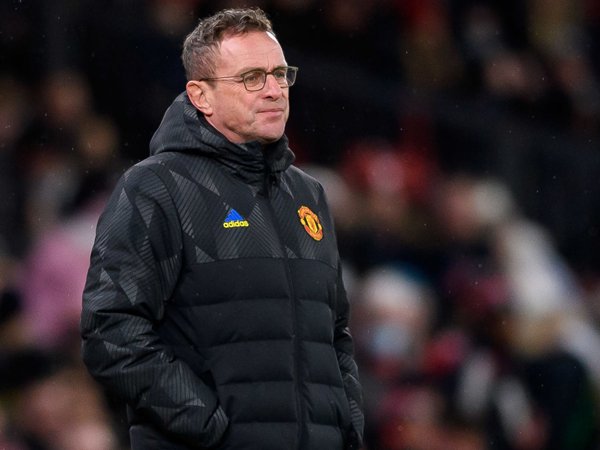 Manajer interim Manchester United, Ralf Rangnick.