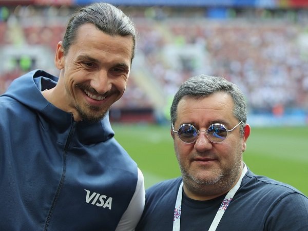 Mino Raiola dan Zlatan Ibrahimovic