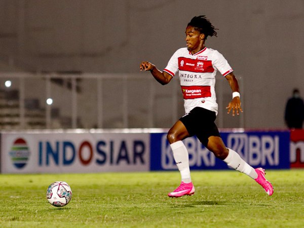 Penyerang muda Madura United, Ronaldo Kwateh